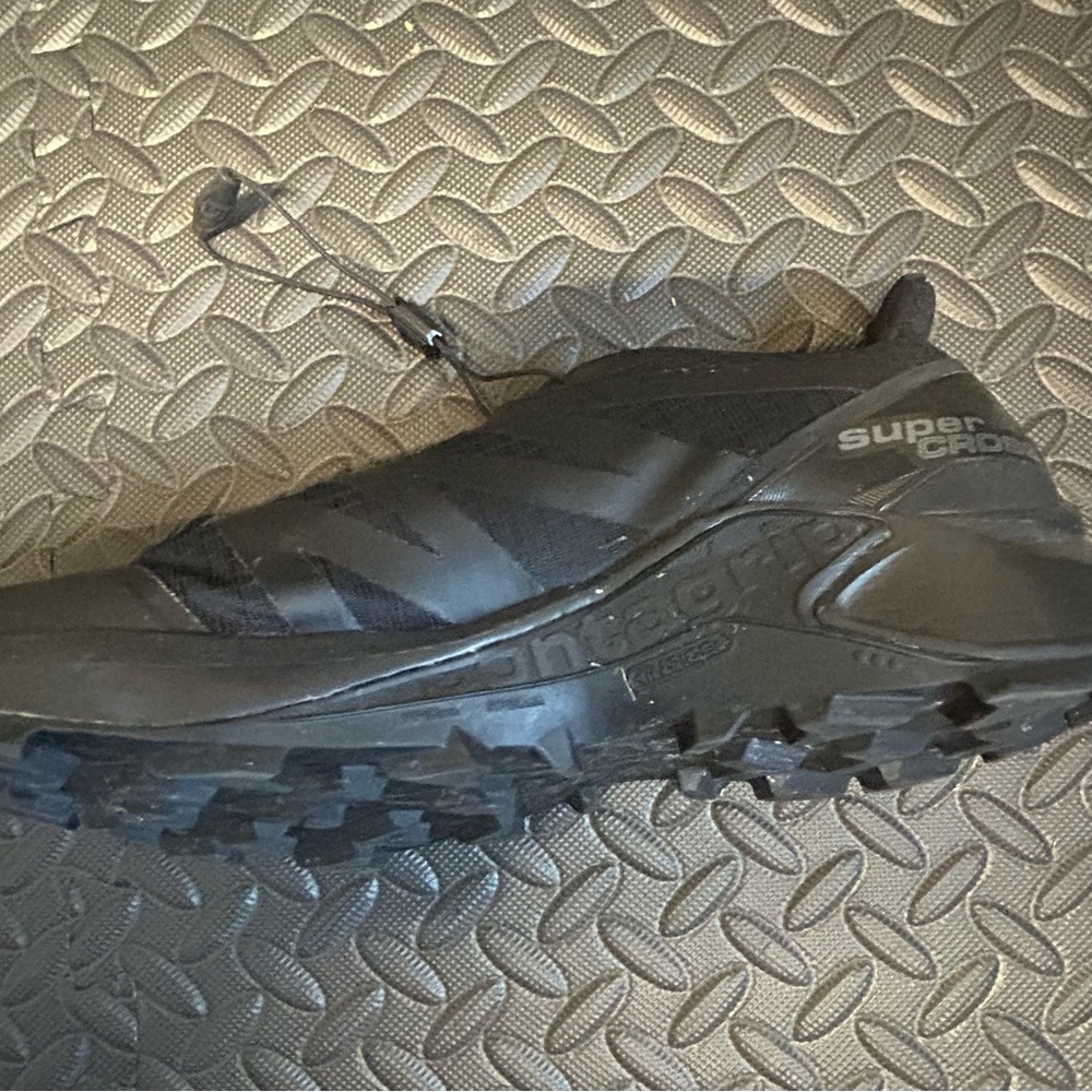 Salomon Supercross 4 Men's Trail-Running Shoes 417362 Black NEW Size 10. - Picture 3 of 7